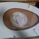 Mayfair Cassel Slow Close Toilet Seat, Easy Clean, Non Slip Premium Wood Seat, Easy Install, Made in USA, Elongated, Biscuit