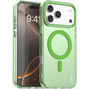 OOK Magnetic Case Made for iPhone 17 Pro Max 6.9 Inch [Compatible with MagSafe] Soft TPU Anti-Scratch Shockproof Protective Phone Cover Slim Clear Case for Women Men - Green