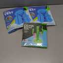 Inflatable vest blue 2 set and cactus rings toss game