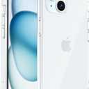 4 x Case for iPhone 15Case Non-Yellowing Full Body Screen Camera Shockproof Phone Bumper Cover, 6.1 Inch Phone Case Anti-Scratch Clear