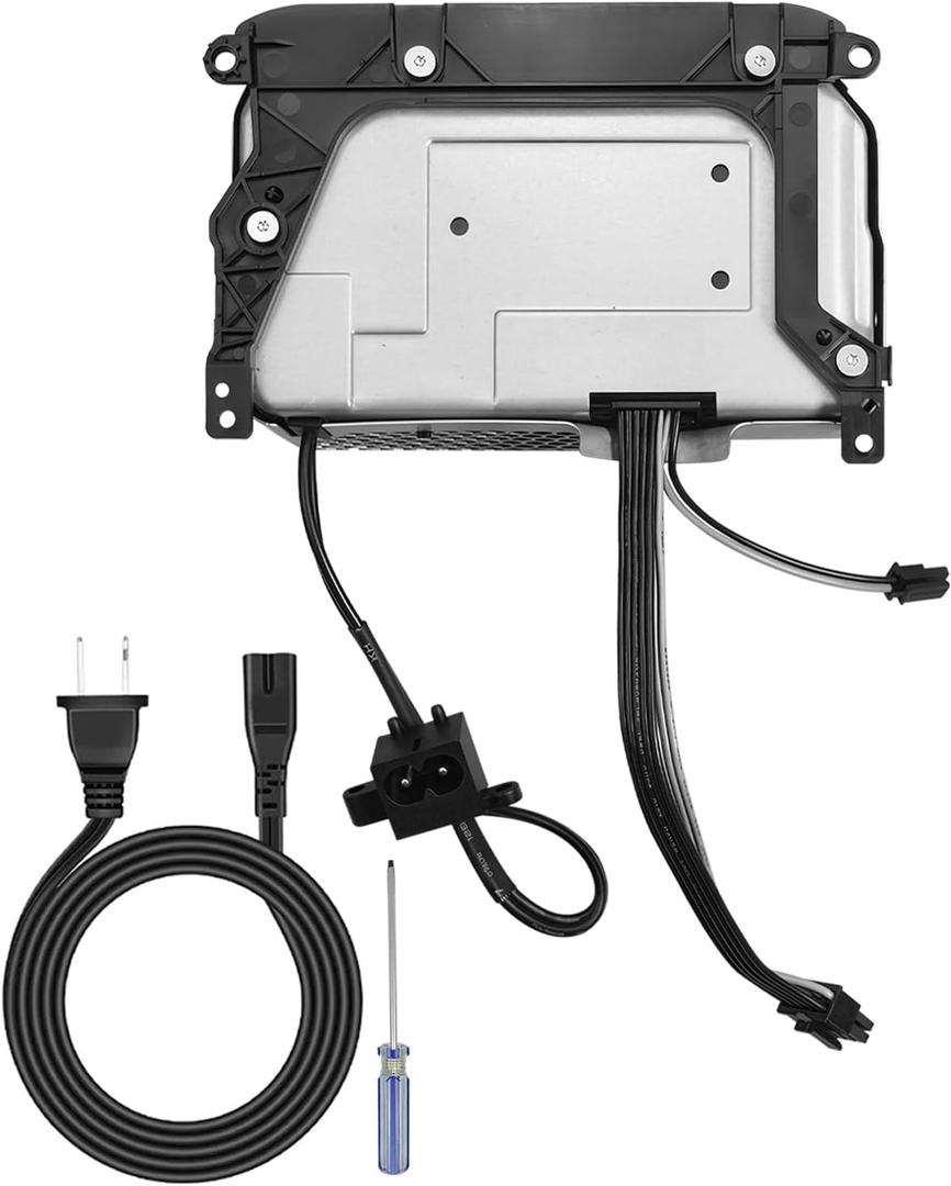 Charger Brick Internal Power Supply with Power Cord Fit for Microsoft Xbox Series X Game Controller, Controller Adapter and AC Adapter 100-127V 200-240V