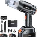 Car Vacuum Portable Cordless, 35000PA High Power Suction & Blower, Wireless Handheld Vacuum Cleaner for Car, Home, Office, Pet(Black)