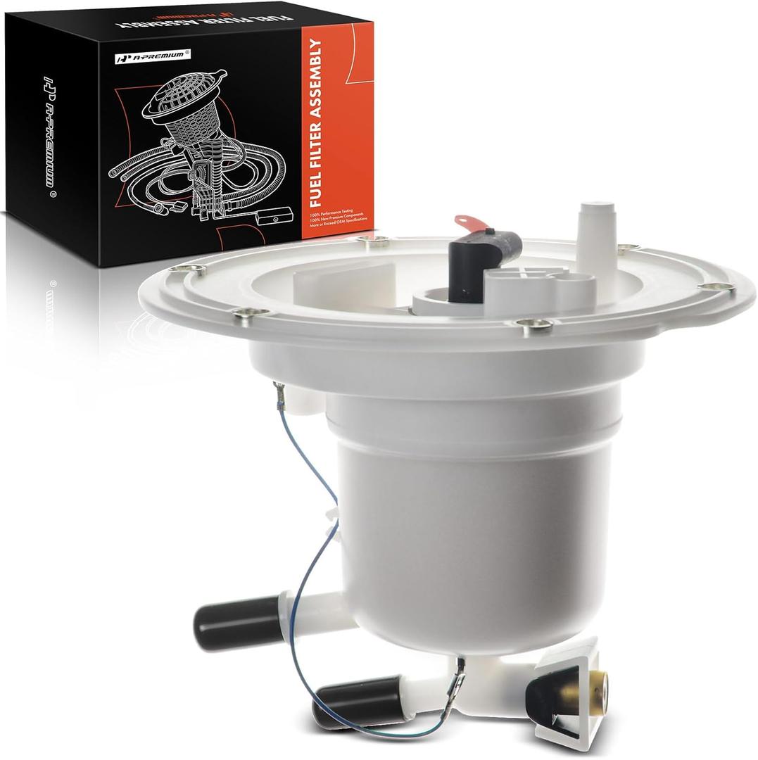 A-Premium Left Fuel Filter Assembly Compatible with Mercedes-Benz C300 2013-2014, C350/E350 2012-2014, E400 2013-2014, GLK350 2013-2015, S550 2012-2013, CL550 2011-2014, 3.5L 4.7L
