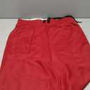 COOFANDY Men's Knit Sweatpants Lightweight Open Bottom Casual Pants Drawstring Jogger Yoga Pants with Pockets (Large, Wine Red)