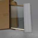 Gold Floating Frame Set of 2, Gold 8x10 Picture Frames Fit for Multi Size 7x9, 5x7, 4x6 Photos, Tempered Glass Floating Picture Frame for Tabletop Display