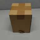 Fule Artificial Silk Rose Flower Centerpiece Arrangement in Glass Vase with LED Light for Home Wedding Decoration (Light Purple)