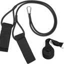 Baseball Resistance Training,Softball Pitcher Resistance Strap,Baseball Pitching Training with Baseball Training, Pitching and arm Training, Door Installation Anchor Strap- Black