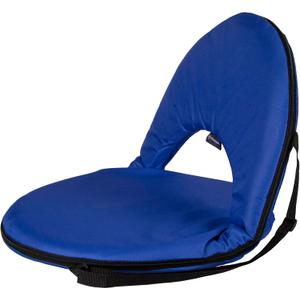 Stansport Go Anywhere Chair Polyester Portable Reclining Seat (Blue)