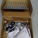 10'' Magnetic Rain Shower Head with Handheld Spray Combo, 8+2 MODE Built-in Power Wash, Stainless Steel Showerhead with Extension Arm and Long Hose, Chrome