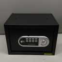 1.2 Cuft Home Safes Fire and Waterproof, Anti-Theft Fireproof Safe Box with Digital Keypad, Spare Keys and Removable Shelf, Personal Safe Box for Documents Money Firearm Valuables