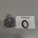 8 Pack 12 Volt LED Puck Light RV Recessed Mount Ceiling Light 2.75 12V Down Light for Camper Van Truck Boat Interior Ceiling Kitchen Cabinet Lighting CRI 93 (Black/Cool White)