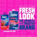 Ziploc Quart Food Storage Bags, Stay Open Design with Stand-Up Bottom, Easy to Fill, 80 Count