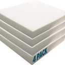 Foamma 5 x 24 x 24 (4 Pack) - High Density Outdoor Couch Cushion Replacement for Patio Furniture, Square Foam Pad for Couch Cushion Support, Upholstery Foam Padding for Sofa - Cover Not Included