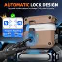 3 x Compatible with AirPods Pro 2nd/1st Generation Case Cover,with Cleaner kit,Automatic Snap Switch Secure for iPod Pro Charging Case (USB-C/Lightning Cable) (2023/2022/2019)