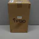 TIPGO Bathroom Trash Can with Lid, 10 Liter/ 2.6 Gallon Slim Garbage Can, Small Trash Bin Waste Basket with Pop-Up Lid for Kitchen, Bedroom, Living Room, Office (2 Pack, White)