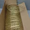Hushee 24 Pcs Gold Wire Bread Basket with 100 Sheets Deli Wrappers Paper 9.5 x 6.2 x 2.2 Inches Metal Bread Box Oval Metal Dinner Roll Baskets Storage for Kitchen Table Fast Food