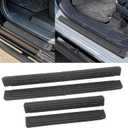 Door Sill Guards Kit Fit for 2024-2026 Toyota Tacoma Double Cab Accessories Entry Guard Protector Door Sill Protector