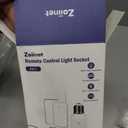 Zoiinet 500W Remote Control Light Socket, Wireless Light Switch UL, 2 Pack