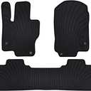 Car Floor Mats for Mercedes-Benz GLE 350 450 580 43/53/63 AMG 5-seat 2020-2025 Custom Fit (NOT for Couple) Rubber Full Black Auto Floor Liners Set All Weather Protection Heavy Duty Odorless