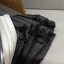 VidaFete Classic Series 10 Pack 90 * 132inch Black Rectangle Tablecloth