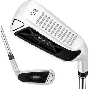 XINGGM Golf Chipper,Wedge/Chipper Golf Club for Men Right Handed,35/45/55/60 Degree Pitching Wedges 35inch (Black, 60 Degrees)