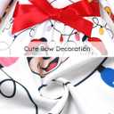 Disney Princess Frozen Elsa Minnie Mickey Stitch Ruffle Sleeve Dress A Line Long Sleeve Kids Clothes Baby to Toddler (XS)