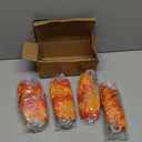 4 Pack Fall Decor Garland - Fall Thanksgiving Decorations for Home - 23.6Ft Maple Leaves Garland with Lights Battery Operated for Mantle Fireplace Table Indoor Outdoor Autumn Halloween Christmas Decor