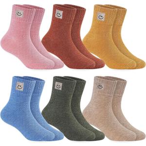 100% Cotton Ankle Socks for Girl, Athletic Moisture Wicking Soft Breathable Cute Socks (XS)