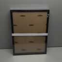 A PLUS MAX 15x20 Picture Frame Set of 3, Black Engineered Wood Frame for 15 x 20 Inch Picture Poster Photo, Light Weight 15 by 20 Frame with Wood-grain for Wall - 3 Pack/Black/15 x20