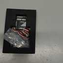 INJORA Coreless High Torque Micro Servo with Mount and Servo Horn for SCX24 C10 JLU Bronco Axial 1/24 RC Crawler Car Upgrade Parts (Black)