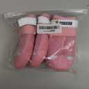 Hcpet Dog Shoes for Large Dogs, Breathable Dog Booties for Small Medium Dogs, Anti-Slip Dog Boots & Paw Protectors for Hot Pavement Winter Snow Hiking with Reflective Straps Pink Size 7 (#7 (Width 2.55 inch) for 63-78 lbs), Pack of 3 