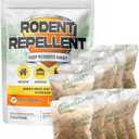 Rodent Repellent, Mouse Repellent Pouches, Mice Repellent Indoor, Mouse Deterrent Outdoor, Rat Repellent, Extra-Strength Rodent-Repelling Pouch, Peppermint to Keep Mice Away from Garage-10P (1.5 Ounce (Pack of 10))