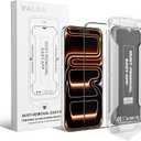 Dust-Free Screen Protector Kit for iPhone 17 Pro Max  HD Tempered Glass Film with Auto Alignment Frame, Bubble-Free Easy Installation (1-Pack / 2-Pack / 3-Pack)