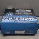 Bulldogology SUV Cargo Liner for Dogs 55"x106" Heavy Duty Pet Trunk Cargo Cover - Dog Car Seat Cover Waterproof Nonslip - Dog Hair, Muddy Paws, Scratches Cover Protector for Cars Vans (X-Large, Black)