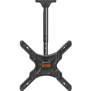 ELIVED Ceiling TV Mount Fits Most 26-65 Inch LED, LCD OLED Flat Screen TVs, Full Motion Height Adjustable TV Mount Bracket, Swivel and Tilt tv Bracket, Max VESA 400x400mm, Holds up to 99 lbs. YD3015