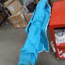 Beach Cabana, Easy Setup 6.6'×6.6' Canopy with Side Wall, UPF 50+ UV Protection Beach Tent Sun Shelter, Cabana Tent with Waterproof Fabric, Sand Pockets, Portable Shelter for Family Friends,Blue