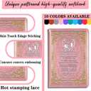 4 x Jack and Sally Inspired Gift My Dearest Friend Leather Journal Nightmare Gift Movie Fan Gift Friend Gift Multi color Journal,1 Pack (Pink), (JACK FRIEND-Pink)
