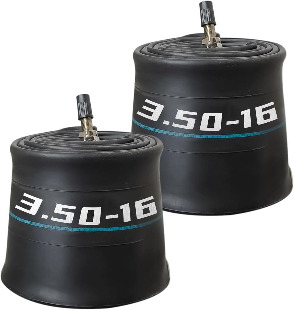 90/100-16 Inner Tube 3.25/3.50-16,100/80-16,100/90-16 Tube (2-Pack)