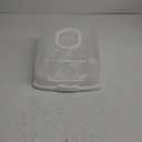 FEOOWV 2in1 Cupcake Carrier and Cake Keeper with Lid, Rectangle Pie Carrier,Large Portable Storage Container for Storing 12 Cupcakes or 1 Large Cake (White)