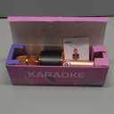 BONAOK Karaoke Microphone for Kids & Adults - Bluetooth Microphones Singing Mic with Disco Lights, Echo Effect, Built-in Speaker Portable Karaoke Player for Party Travel Gifts Q78(Rose Gold)