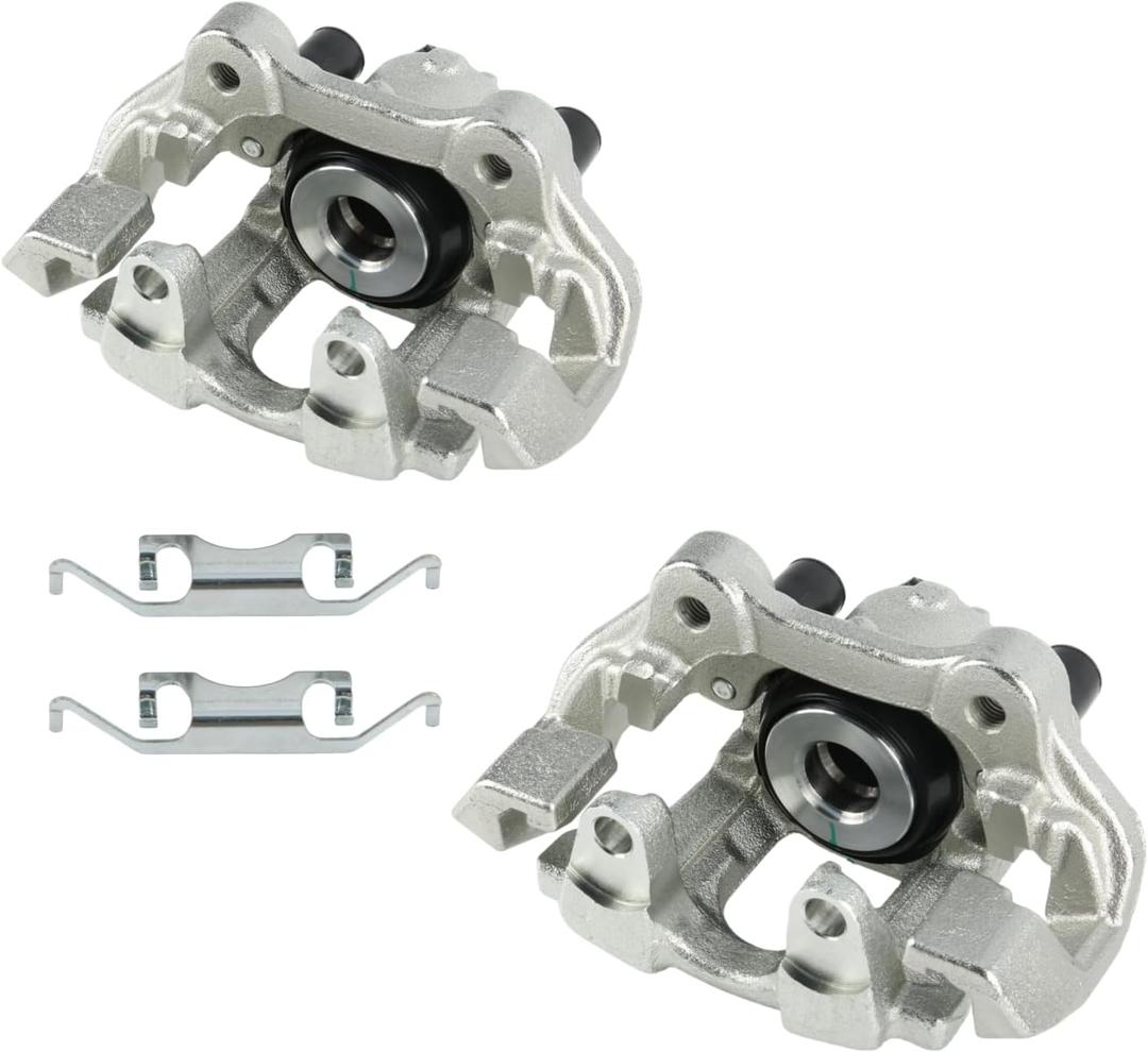 Rear Left & Right Brake Calipers Fit for Dodge Durango 2011-2020 V6 3.6L/ V8 5.7L, Jeep Grand Cherokee WK2 2011 2012 2013 2014 2015 2016 2017 2018 2019 2020 18-B5300 18-B5301