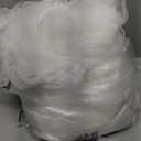 Anderson's White Flame Retardant Gossamer, 140x200 5cm Sheer Fabric for Wedding Decorations, Baby Shower, Gender Reveal, Prom, Homecoming, Event Photos, Drapes