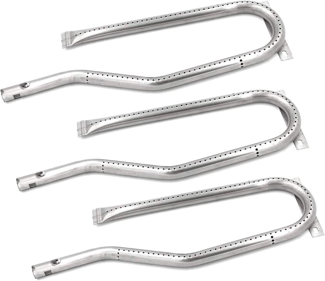 SA336A (3-Pack) Stainless Steel Tube Burner Replacement for Nexgrill 720-0336, 720-0337, 720-0511, 720-0512, 720-0584A, 720-0586A, 730-0337, 730-0339, Jenn Air 720-0339, 720-0511