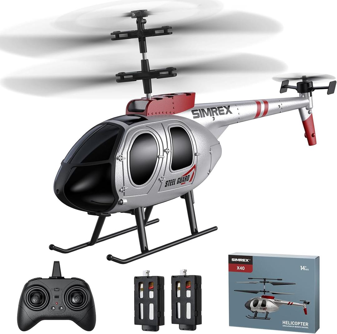 Remote Control Helicopter,Fun Toy for Kids & Beginners, 20 Mins Flight, Altitude Hold, 2 Speeds