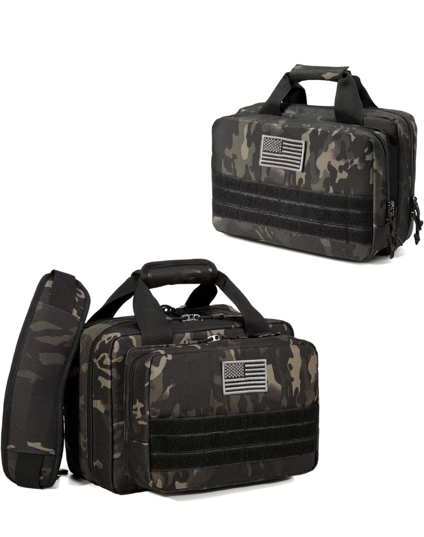 DBTAC Gun Case Bag XS (Black Camo) + DBTAC Gun Case Bag Small Plus (Black Camo)