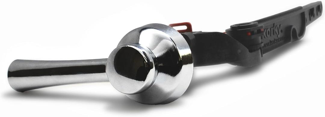 Korky 6054BP StrongARM Tank Lever Universal to Fit Front Angled Side Left and Right Mount Toilets, Chrome, Simple Style