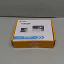 Quad Monitor KVM Switch 4 Monitors 2 Computers 1080P@60Hz,USB 3.0 KVM Switch Quad Monitor for 2 PC Share 4 Monitors and 4 USB Device,with Wired Remote and 2 USB Cables,Driver Installation is Required