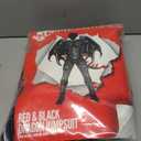 Morph Dragon Costume Adult (2 Colors),Mens Dragon Costume for Adults Jumpsuit Halloween Costumes for Men (X-Large, Black)