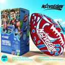 Hydro Water Football - 10.4-Inch Neoprene Pool Football for All Ages | for Water Play in Pool, Lake & Beach | Secure-Grip with Real Laces | Includes Pump | Choose 1 or 2 Ball Pack
