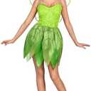 Spooktacular Creations Women Green Fairy Fairytale Dress with Fairy Wings Costume Set for Adult Halloween Costume (Small)